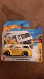 Hotwheels VW T3 Custom - Geel, Hobby en Vrije tijd, Modelauto's | 1:18, Ophalen of Verzenden, Zo goed als nieuw, Auto, Hot Wheels