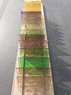 Figuurglasplaatjes Glas in lood/Tiffany, Hobby en Vrije tijd, Overige Hobby en Vrije tijd, Ophalen, Zo goed als nieuw