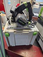 Festool invalzaag met festool stofzuiger, Doe-het-zelf en Verbouw, Gereedschap | Zaagmachines, Ophalen, Gebruikt, Invalzaag, .