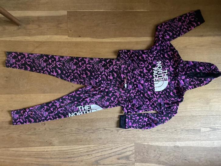 North Face joggingspak junior L/G maat 146 - 158, Kinderen en Baby's, Kinderkleding | Maat 152, Gebruikt, Meisje, Sport- of Zwemkleding