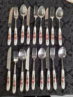 6 pers bestek set 18 delig, Ophalen of Verzenden, Zo goed als nieuw, Rvs of Chroom