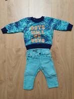 Trui + broek setje blauw maat 68, Kinderen en Baby's, Babykleding | Maat 68, Ophalen of Verzenden, Zo goed als nieuw, Jongetje