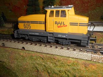Märklin 29184 uit deze set de DHG 500 digitaal 605 Rail Work beschikbaar voor biedingen