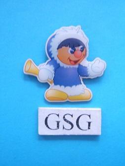 Eskimo nr. EPP026-02, Verzamelen, Efteling, Zo goed als nieuw, Button of Speldje, Ophalen