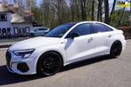 Audi A3 LIMOUSINE 35 TFSI S edition 3x S Line Ponoraama Lede, 65 €/maand, 4 cilinders, 150 pk, Wit
