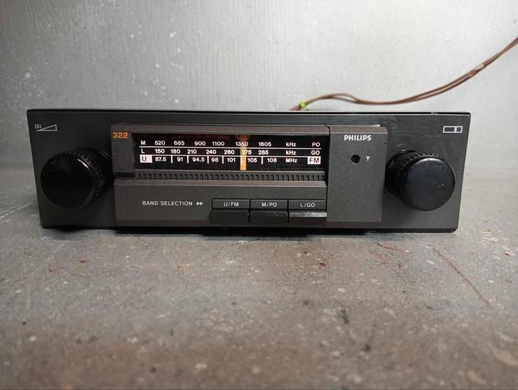 Mooie Philips Fm Radio Oldtimer Youngtimer, Auto diversen, Autoradio's, Zo goed als nieuw, Ophalen of Verzenden