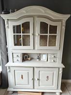 Oude eiken buffetkast, 2-delig, 202x135x47,5cm, Huis en Inrichting, Ophalen