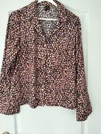 Blouse vero moda mt m zgan zwart met rode en geel patroon, Vero Moda, Ophalen of Verzenden, Zo goed als nieuw, Zwart