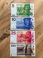 Ned. biljetten Erflaters Vondel, Hals, Sweelinck, De Ruyter, Postzegels en Munten, Bankbiljetten | Nederland, Ophalen, 25 gulden