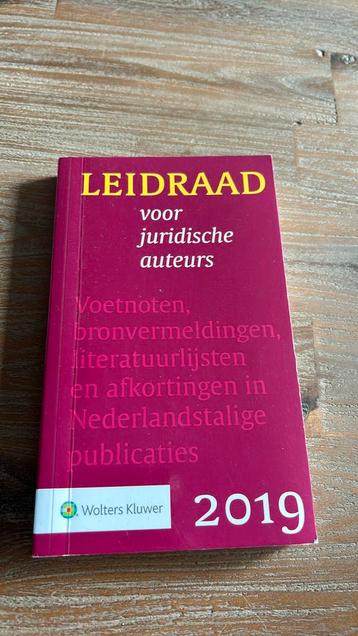 Leidraad voor juridische auteurs