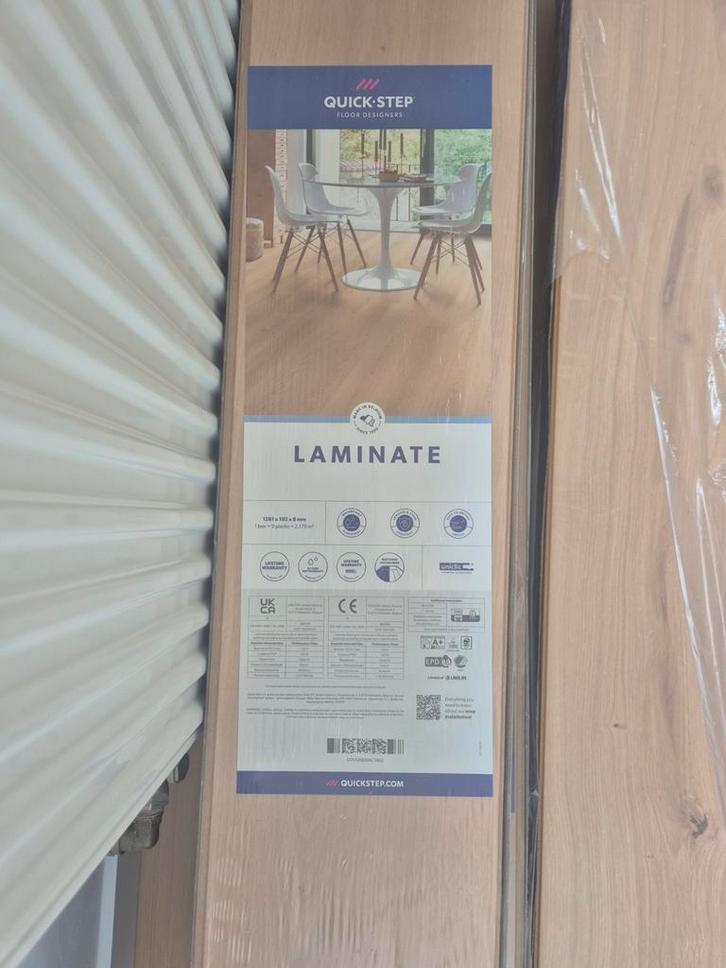 Quick-Step Laminaat - Nieuw in Verpakking, Doe-het-zelf en Verbouw, Vloerdelen en Plavuizen, Nieuw, Laminaat, Hout, 150 cm of meer