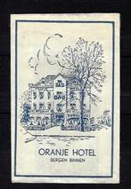 2493 Bergen ORANJE HOTEL, Verzamelen, Ophalen of Verzenden, Nederland