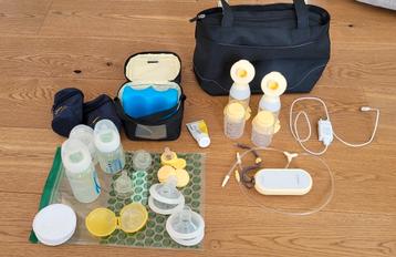 Zeer complete medela freestyle set beschikbaar voor biedingen