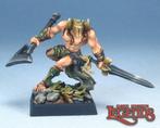 Ilkhan the Bloody Human Barbarian 03090 (metal) Wargames, Reaper miniatures, Verzenden, Figuurtje(s), Info@sceneryenzo.nl