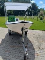 Consoleboot/ vissersboot wit., Watersport en Boten, Vis- en Consoleboten, Ophalen, 10 tot 30 pk, Gebruikt, 3 tot 6 meter