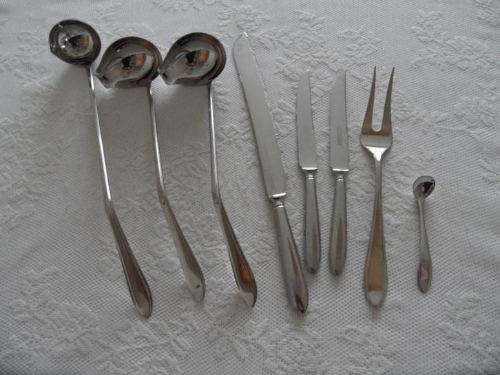 gero zilmeta 718/518 (puntfilet/wals) bestekaanvulling, Antiek en Kunst, Antiek | Bestek, Ophalen of Verzenden