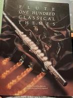 Fluit: 100 Klassieke Thema's, Muziek en Instrumenten, Bladmuziek, Klassiek, Zo goed als nieuw, Thema, Overige instrumenten