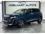 Peugeot 5008 1.2 PureTech 7 Pers. GT-Line Avantage Automaat, Auto's, Peugeot, Gebruikt, Zwart, 1199 cc, Blauw