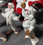 Porcellane  Clown Beeldjes capodimonte Vittorio Sabadin., Antiek en Kunst, Antiek | Porselein, Ophalen of Verzenden