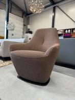 Nieuw Leolux Cantate Fauteuil Monza stof Design draai stoel, Leolux, Nieuw, 75 tot 100 cm, Ophalen of Verzenden