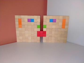 Zoen vol liefde - Kunstwerk met gedicht - Abstract beschikbaar voor biedingen