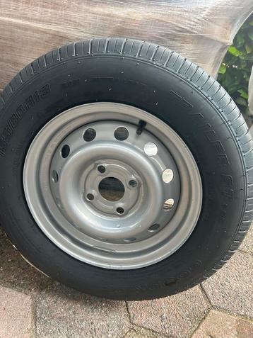 Aanhangwagen Banden op Velg - 155/80R13 beschikbaar voor biedingen