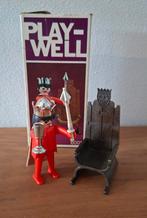 Vintage Playmobil 6001 Koning Compleet, Kinderen en Baby's, Speelgoed | Playmobil, Ophalen of Verzenden, Gebruikt, Complete set
