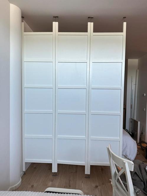Kamerscherm wit | LET OP: 1 stuk | 57 breed | 240-250 hoog, Huis en Inrichting, Woonaccessoires | Kamerschermen, Zo goed als nieuw