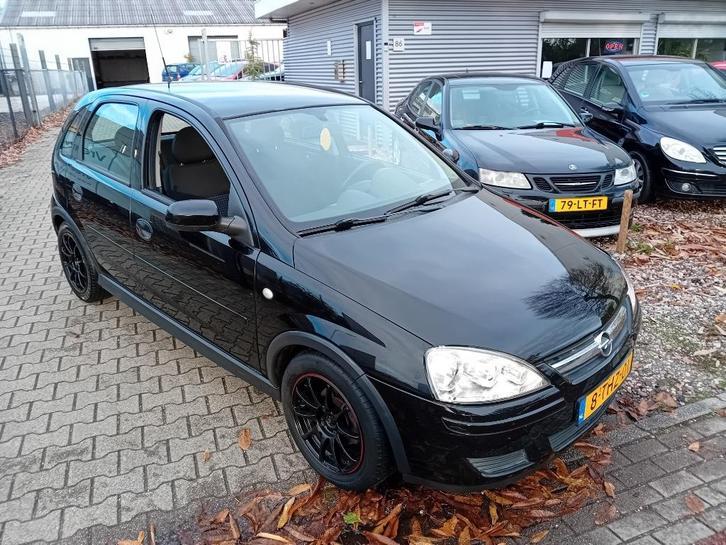 Opel Corsa 1.2 16V Twinport 5 DEURS BJ2005 APK 2026, Auto's, Opel, Bedrijf, Corsa, ABS, Airbags, Airconditioning, Centrale vergrendeling