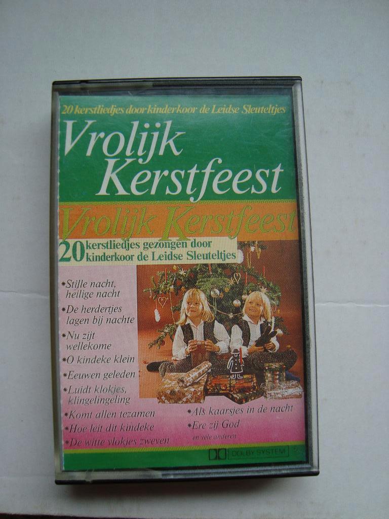 Vrolijk kerstfeest, 1 bandje, Ophalen of Verzenden, Zo goed als nieuw, Origineel
