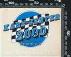Sticker: Kart Center 2000 - Emmerich, Auto of Motor, Ophalen of Verzenden