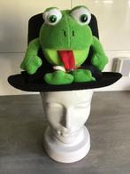 Oeteldonk Carnavalshoed met kikker, Kleding | Dames, Ophalen, Carnaval, Maat 46/48 (XL) of groter, Zo goed als nieuw