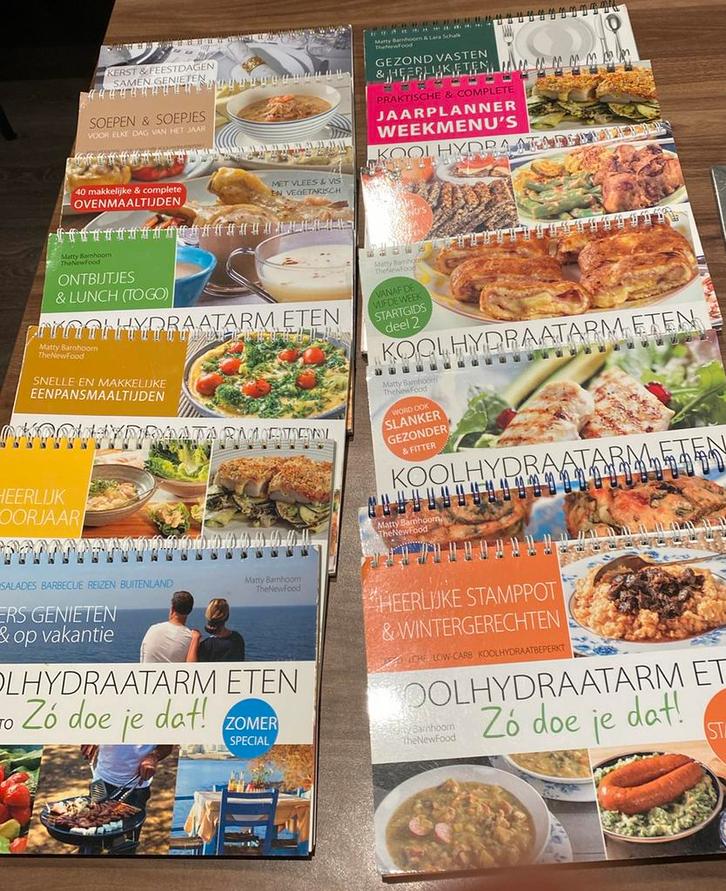 The New Food boekjes in hele goede staat! Weekplanner nieuw, Boeken, Kookboeken, Zo goed als nieuw, Ophalen of Verzenden