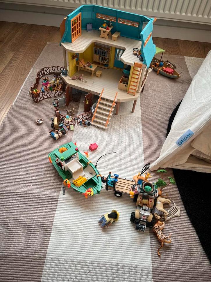 Playmobil Wiltopia Set - Zo goed als nieuw!, Kinderen en Baby's, Speelgoed | Playmobil, Zo goed als nieuw, Complete set, Ophalen of Verzenden