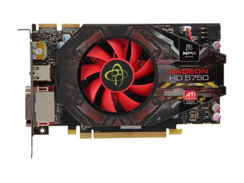 XFX Radeon HD 5750, Computers en Software, Videokaarten, Zo goed als nieuw, Overige chipsets, PCI-Express 2.0, GDDR5, HDMI, Verzenden