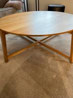 Passe Partout Salontafel Licht Eiken - 1m doorsnee, Huis en Inrichting, Ophalen, Gebruikt, Modern, Minder dan 50 cm