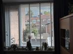 Houten jaloezieën, Huis en Inrichting, Stoffering | Gordijnen en Lamellen, Ophalen, Zo goed als nieuw, Wit, 150 tot 200 cm
