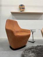 Nieuw Leolux Cantate Fauteuil Danza leer Design draai stoel, Leolux, Nieuw, Ophalen of Verzenden, 50 tot 75 cm