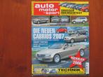 Auto Motor und Sport 1 2006 nieuwe cabrio’s: Mercedes-Benz S, Ophalen of Verzenden, Nieuw, Mercedes
