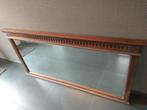 Spiegel facet geslepen houten lijst 160 x 80 cm, Rechthoekig, Ophalen