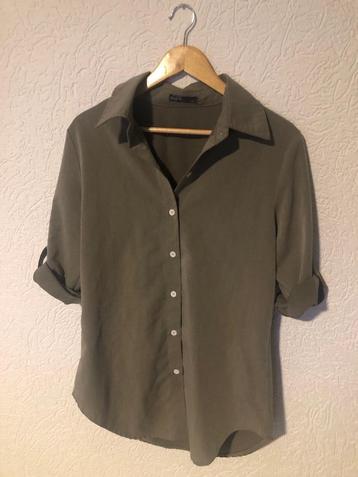 Blouse khaki groen Shein - maat L - nieuw staat  beschikbaar voor biedingen