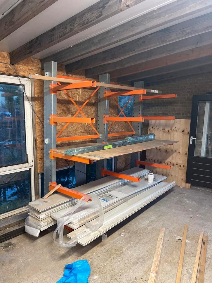 Stellingkast voor lange materialen, Doe-het-zelf en Verbouw, Platen en Panelen, Ophalen