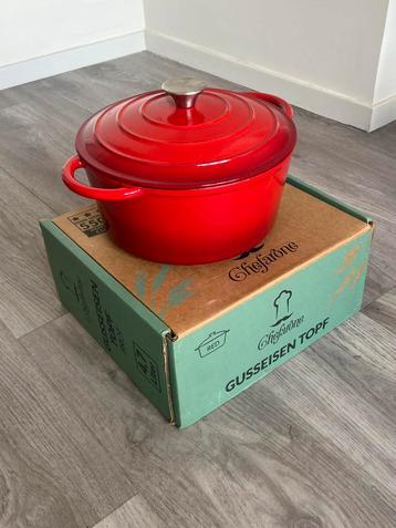 Gietijzeren braadpan Chefarone, nooit gebruikt! beschikbaar voor biedingen