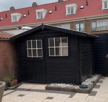 Tuinhuis blokhut - Zelf Demonteren & Ophalen beschikbaar voor biedingen