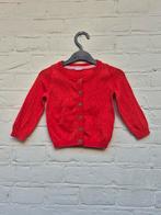 Maat 68 • Hema • Rood vestje met glittertje, Ophalen of Verzenden, Zo goed als nieuw, Meisje