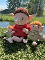 De Gorgels 1 pers. Dekbedovertrek en kussensloop. 3 knuffels, Ophalen of Verzenden, Gebruikt, Eenpersoons, Dekbedovertrek
