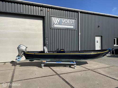Gieterse punter MET console / 20 PK Honda, Watersport en Boten, Vis- en Consoleboten, Overige brandstoffen