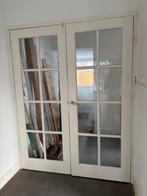 Houten openslaande binnendeuren 78x201,5 cm, Doe-het-zelf en Verbouw, Deuren en Horren, Ophalen, Gebruikt, Minder dan 80 cm, Binnendeur