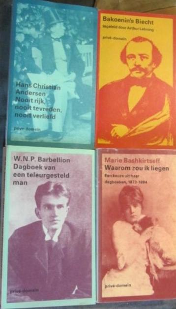 Privé-domein. Buitenlandse schrijvers vertaald, alfabetisch  beschikbaar voor biedingen
