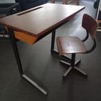 school tafel en stoel, Kinderen en Baby's, Kinderkamer | Tafels en Stoelen, Ophalen, Gebruikt, Tafel(s) en Stoel(en)